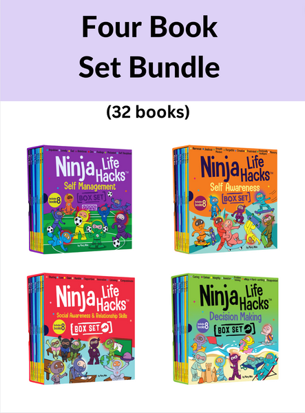 Four Box Sets Bundle: Books 33-64 – Ninja Life Hacks - Growth Mindset
