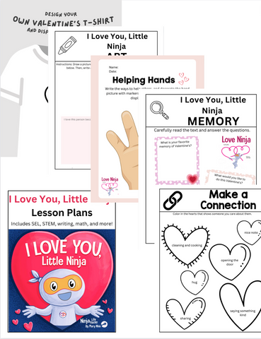 Ninjas on Holiday Bundle Lesson Plans (8 lessons, 185+ pages)