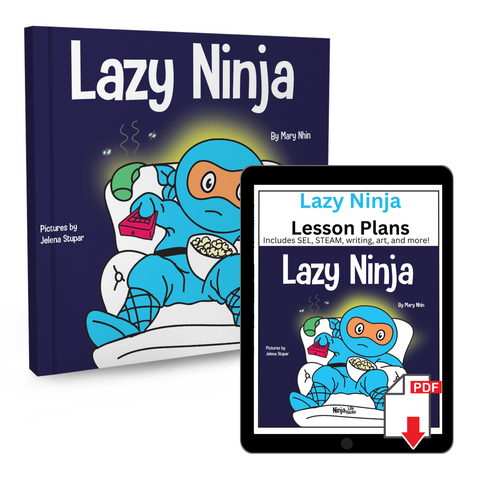 Lazy Ninja Book + Lesson Plan Bundle