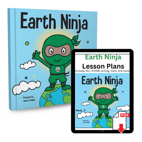 Earth Ninja Book + Lesson Plan Bundle