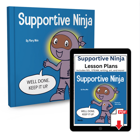 Supportive Ninja Book + Lesson Plan Bundle