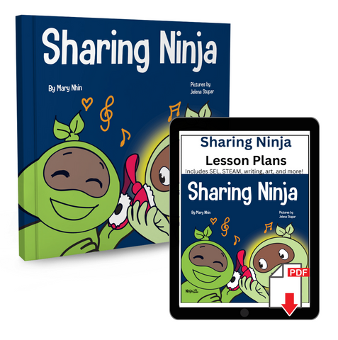 Sharing Ninja Book + Lesson Plan Bundle