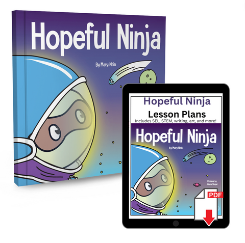 Hopeful Ninja Book + Lesson Plan Bundle