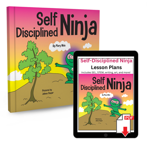 Self-Disciplined Ninja Book + Lesson Plan Bundle