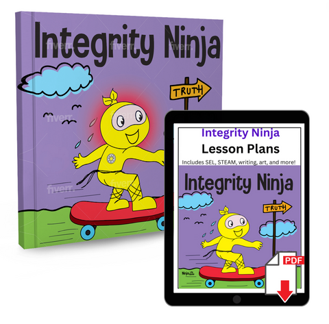 Integrity Ninja Book + Lesson Plan Bundle
