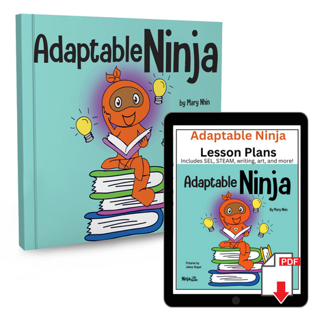 Adaptable Ninja Book + Lesson Plan Bundle