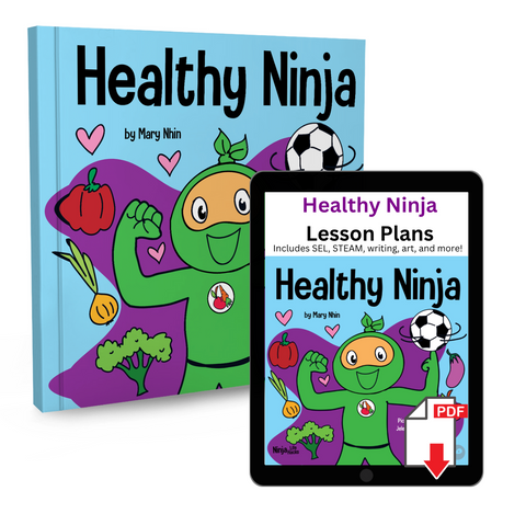 Healthy Ninja Book + Lesson Plan Bundle