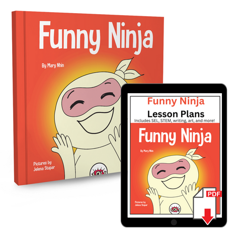 Funny Ninja Book + Lesson Plan Bundle