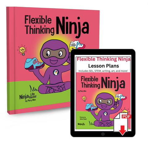 Flexible Thinking Ninja Book + Lesson Plan Bundle