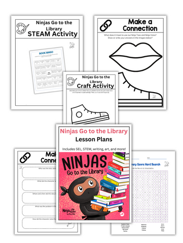 Ninjas Go to the Library Lesson Plans