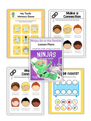 Ninjas Go! Bundle Lesson Plans (8 lessons, 185+ pages)