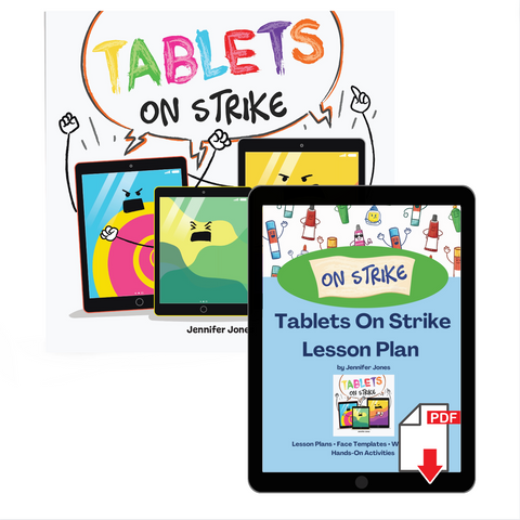 Tablets On Strike Book + Lesson Plan Bundle