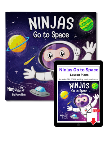 Ninjas Go to Space Book + Lesson Plan Bundle