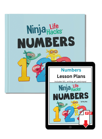 Ninja Life Hacks Numbers Book + Lesson Plan Bundle