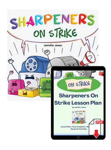 Sharpeners on Strike  Ninja Book + Lesson Plan Bundle