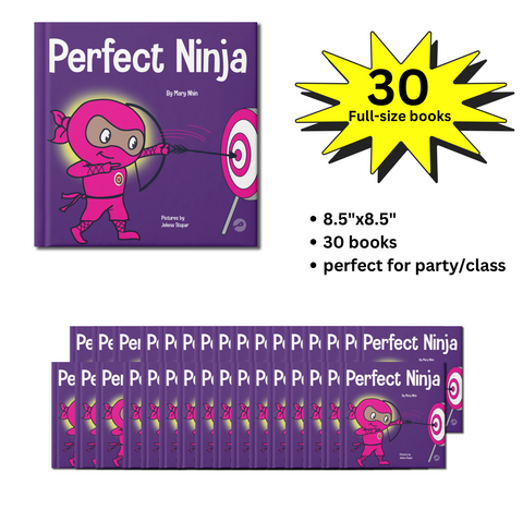 Perfect Ninja Full-Size Party Pack (30 Books, 8.5"x8.5")