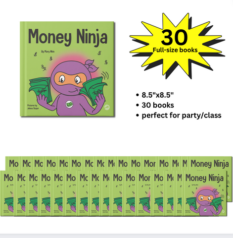 Money Ninja Full-Size Party Pack (30 Books, 8.5"x8.5")