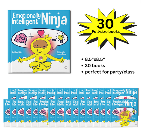 Emotionally Intelligent Ninja Full-Size Party Pack (30 Books, 8.5"x8.5")