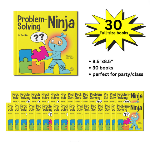 Problem-Solving Ninja Full-Size Party Pack (30 Books, 8.5"x8.5")