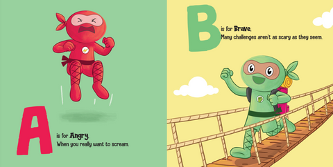 Ninja Life Hacks ABCs of FEELINGS Board book