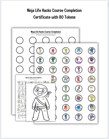 Ninja Course Completion Certificate | 80 Tokens