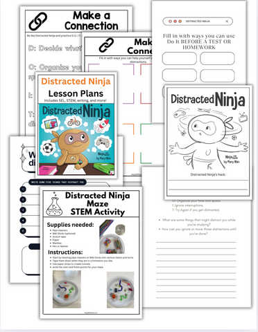 Distracted Ninja Lesson Plans