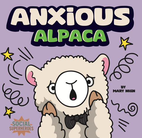 Anxious Alpaca Paperback Book