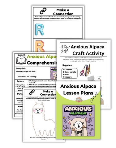 Anxious Alpaca Lesson Plans