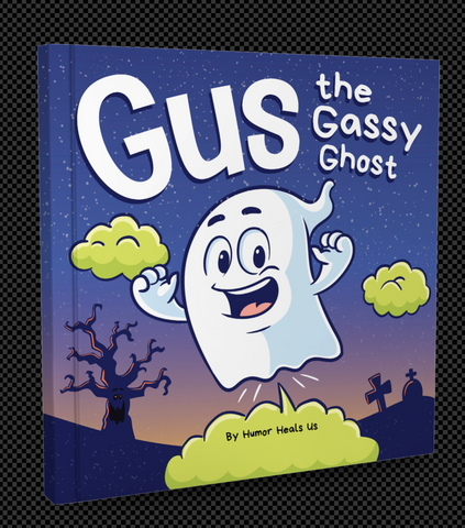Gus the Gassy Ghost Interactive Toy Book Gift Box Set