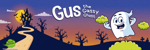 Gus the Gassy Ghost Interactive Toy Book Gift Box Set