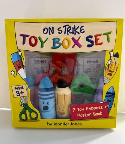On Strike Toy Box Set (7 puppets + Poster Book)