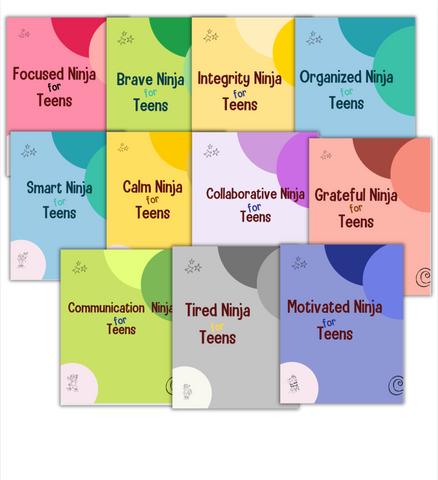 Leadership Ninja for Teens Lesson Plans Bundle (9 different sets of lesson plans)