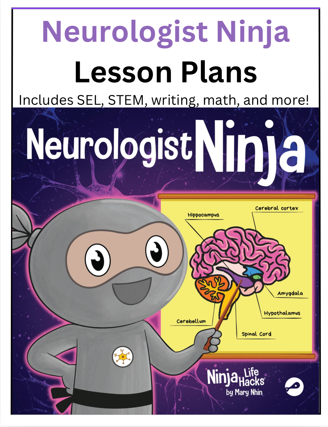 Ninja Lesson Plan Examples Neurologist Ninja Lesson Plans – Ninja Life Hacks - Growth Mindset