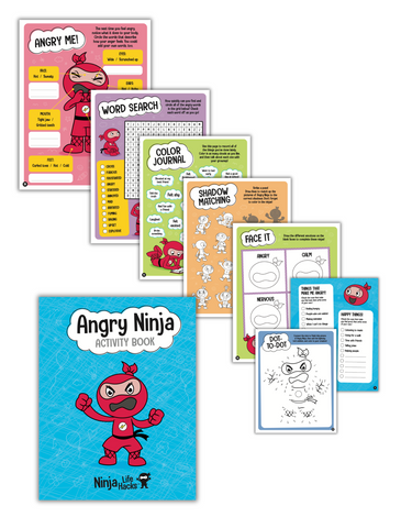 Angry Ninja Activity Book
