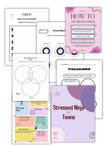 Stressed Ninja for Teens Lesson Plans