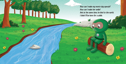 I Love You, Mom - Earth Ninja Paperback Book