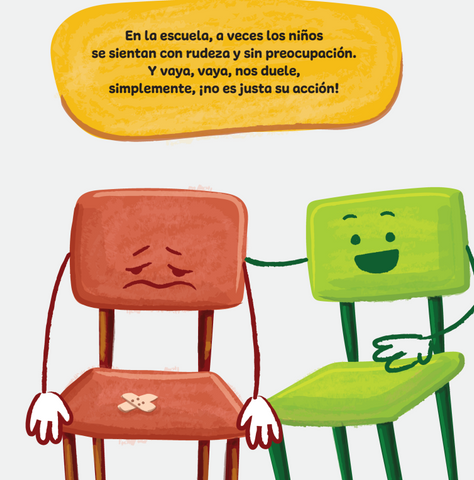 Sillas En Huelga (Chairs on Strike Spanish) Paperback Book