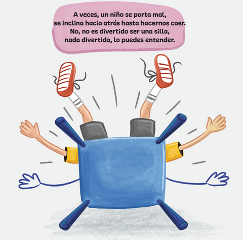 Sillas En Huelga (Chairs on Strike Spanish) Paperback Book