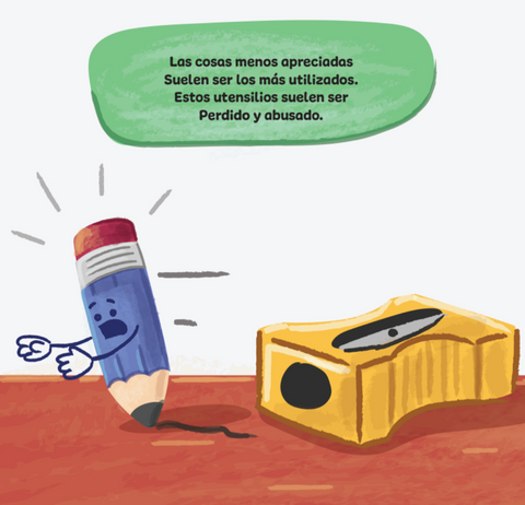 Lápices En Huelga (Pencils on Strike Spanish) Paperback Book