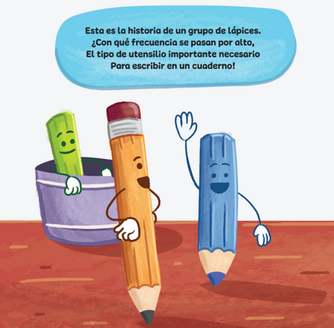 Lápices En Huelga (Pencils on Strike Spanish) Paperback Book