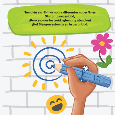 Lápices En Huelga (Pencils on Strike Spanish) Paperback Book