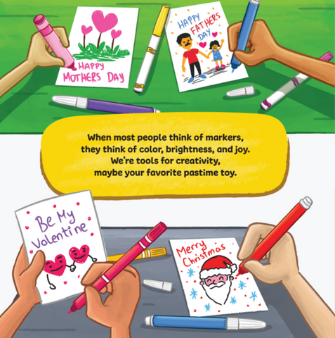 Markers on Strike Hardcover Book