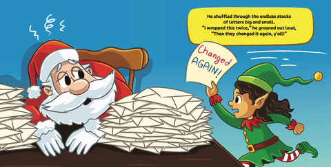 Santa on Strike Paperback Book