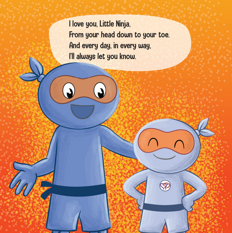I Love You, Little Ninja Paperback Book