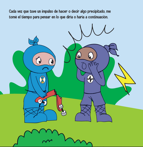 El Ninja Impulsivo (Impulsive Spanish) Paperback Book