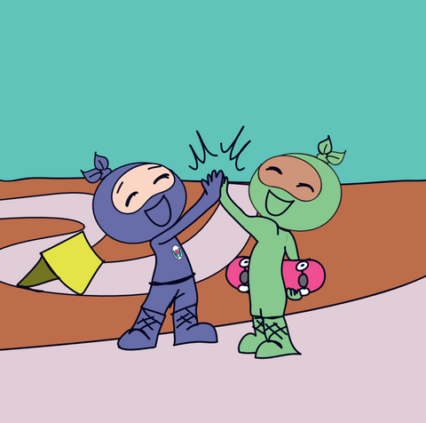 El Ninja Compasivo (Compassionate Ninja Spanish) Paperback Book