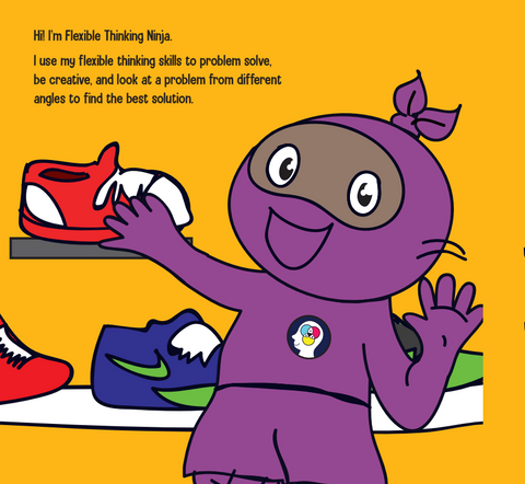 Flexible Thinking Ninja Paperback Book