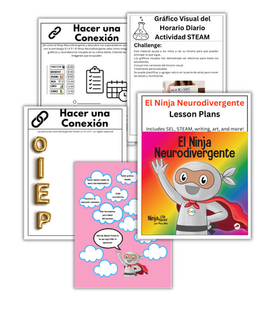 El Ninja Neurodivergente Lesson Plans