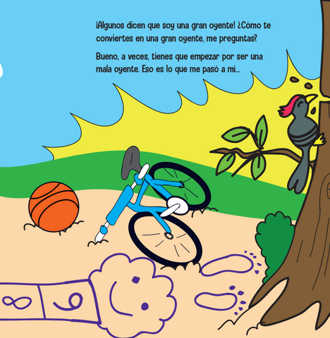 La Ninja Oyente (Listening Ninja Spanish) Paperback Book