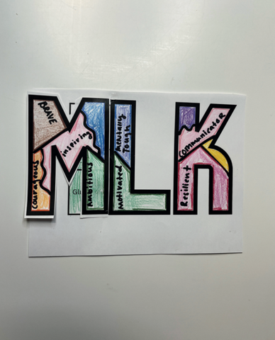 Martin Luther King Art Activity
